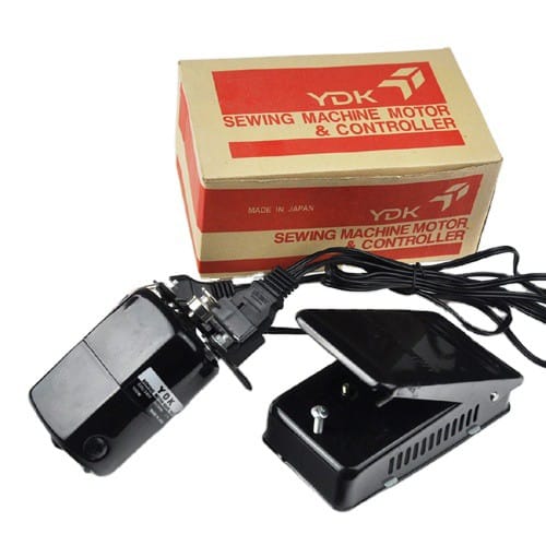 YDK Sewing Machine Motor with Foot Pedal Controller – High-Speed Electric Motor