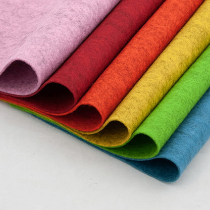 Premium Felt Fabric Sheets – Soft Non-Woven Felt Cloth for DIY Crafts, Sewing, Embroidery & Decoration 1 Mtr