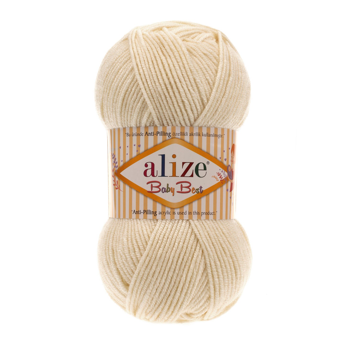 Alize Baby Best Yarn 100g | Soft Bamboo Anti-Pilling Baby Yarn |