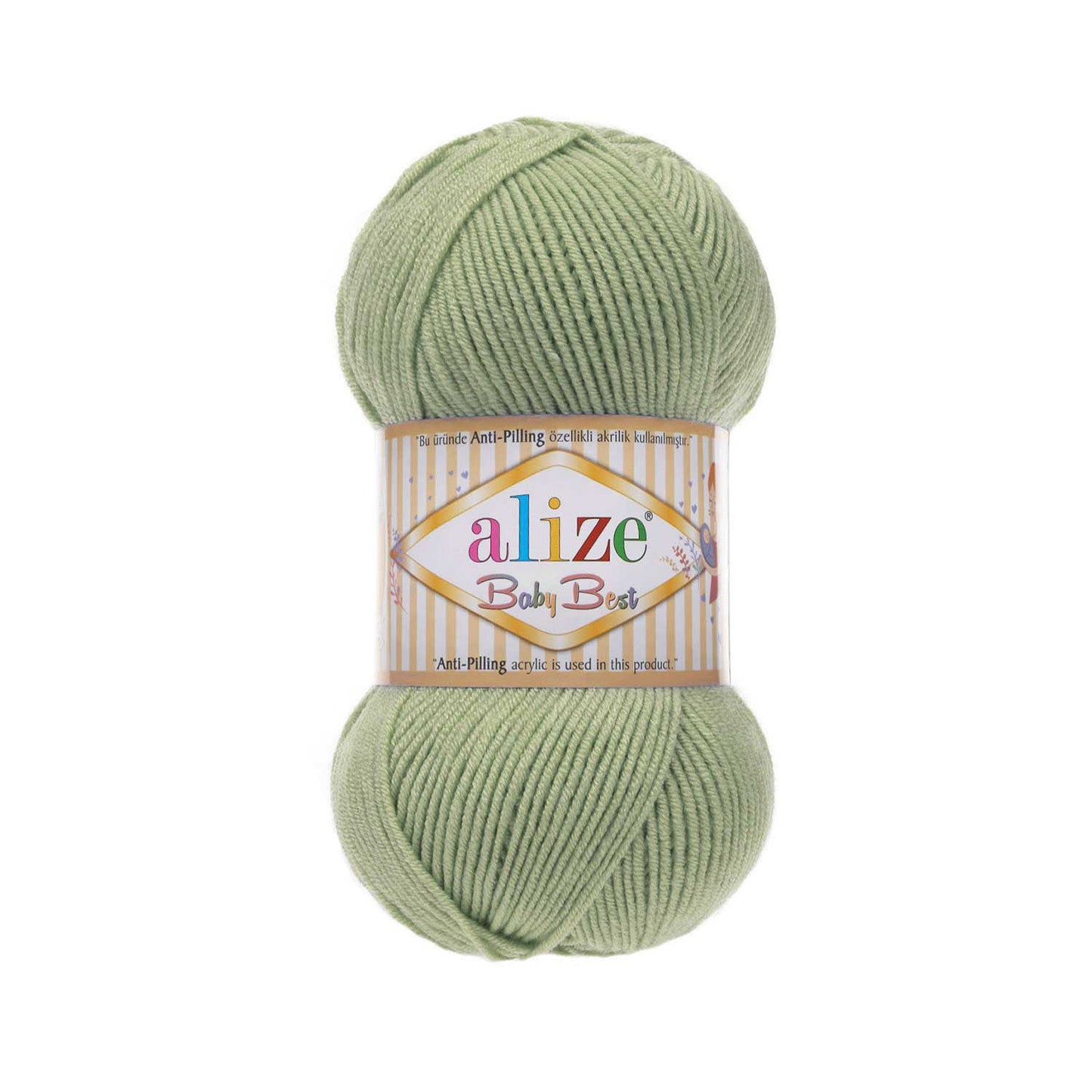 Alize Baby Best Yarn 100g | Soft Bamboo Anti-Pilling Baby Yarn |