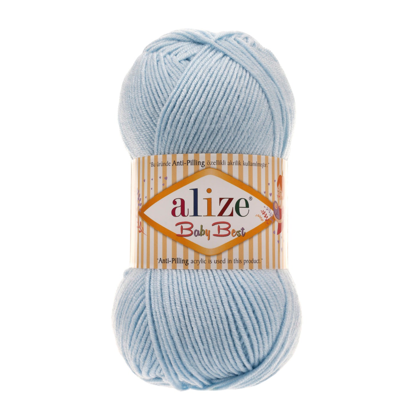 Alize Baby Best Yarn 100g | Soft Bamboo Anti-Pilling Baby Yarn |