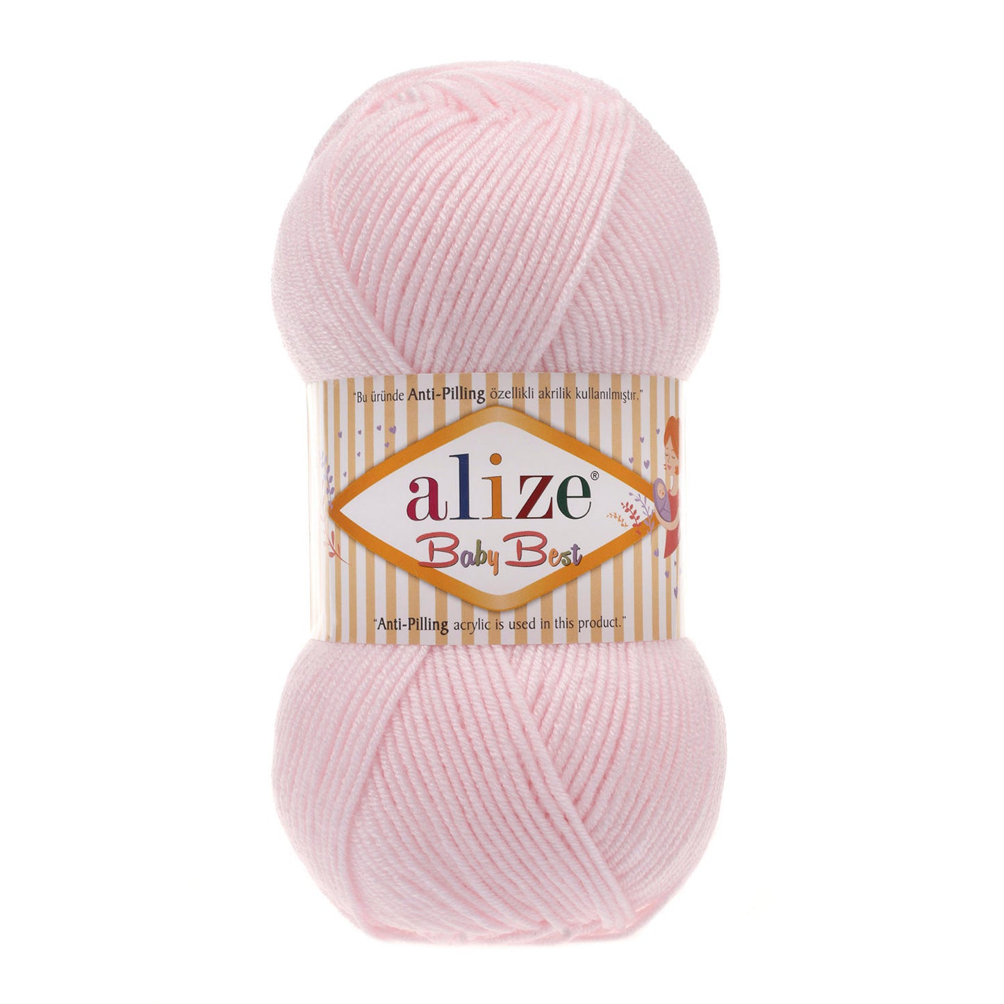 Alize Baby Best Yarn 100g | Soft Bamboo Anti-Pilling Baby Yarn |