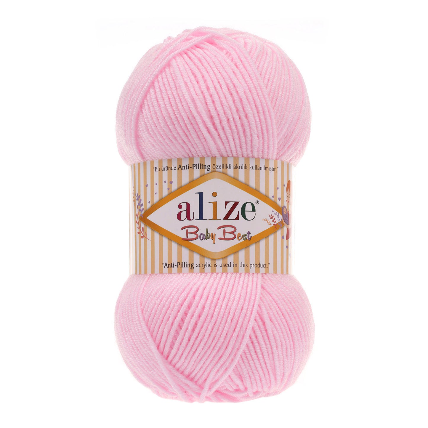 Alize Baby Best Yarn 100g | Soft Bamboo Anti-Pilling Baby Yarn |
