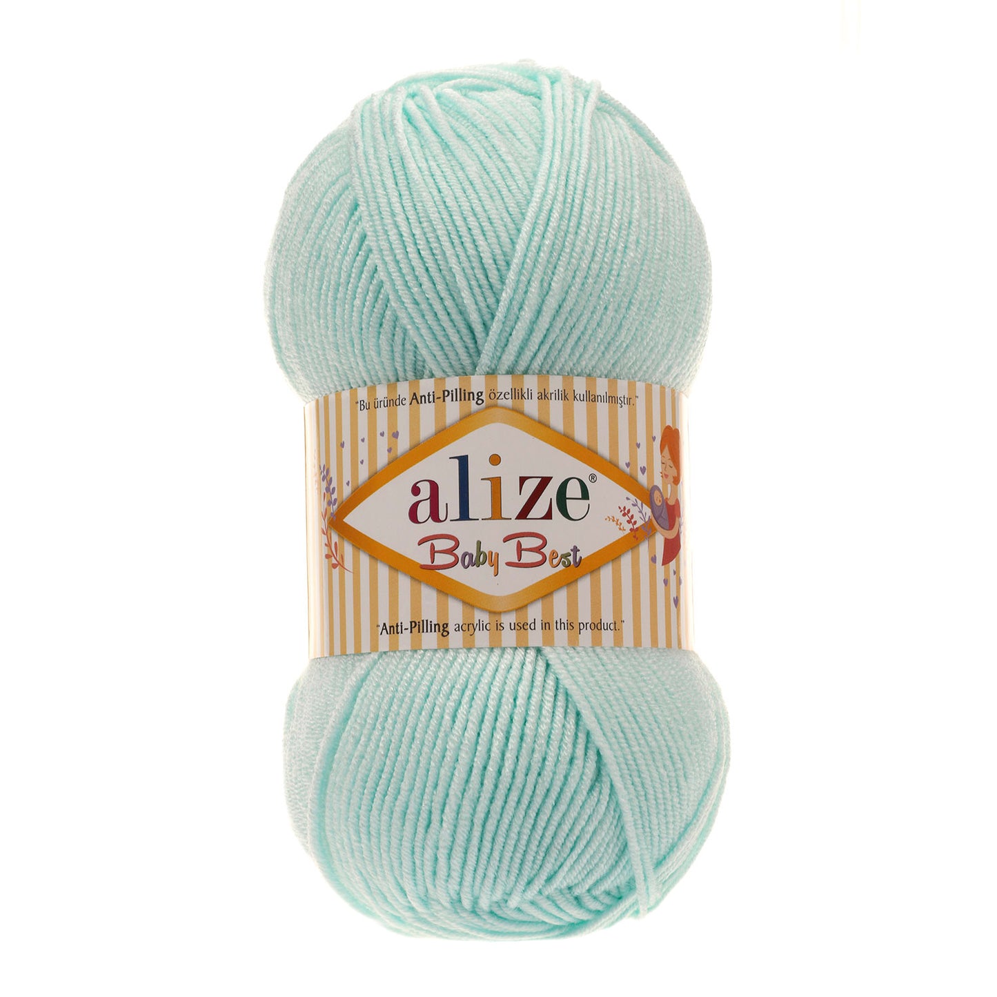 Alize Baby Best Yarn 100g | Soft Bamboo Anti-Pilling Baby Yarn |