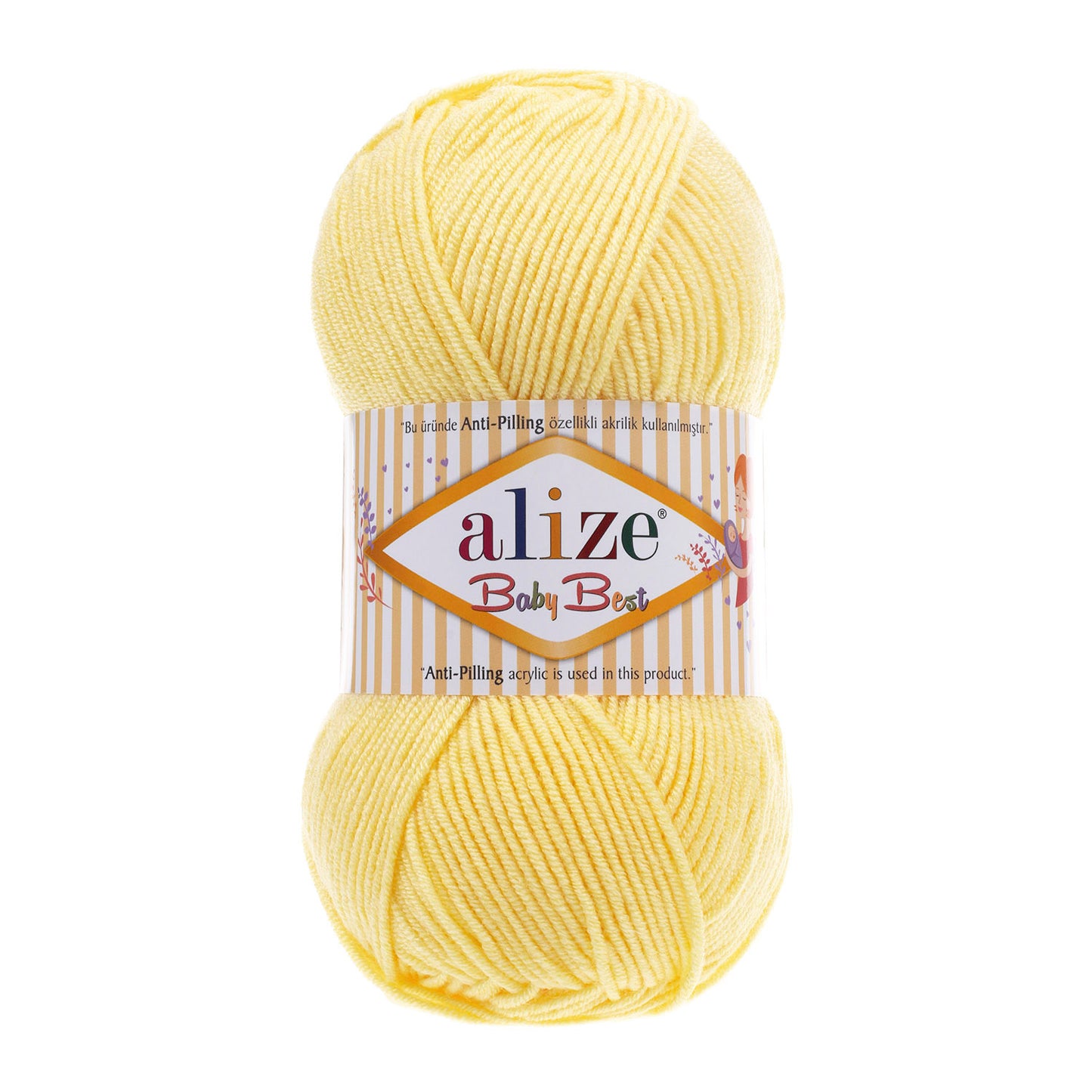 Alize Baby Best Yarn 100g | Soft Bamboo Anti-Pilling Baby Yarn |