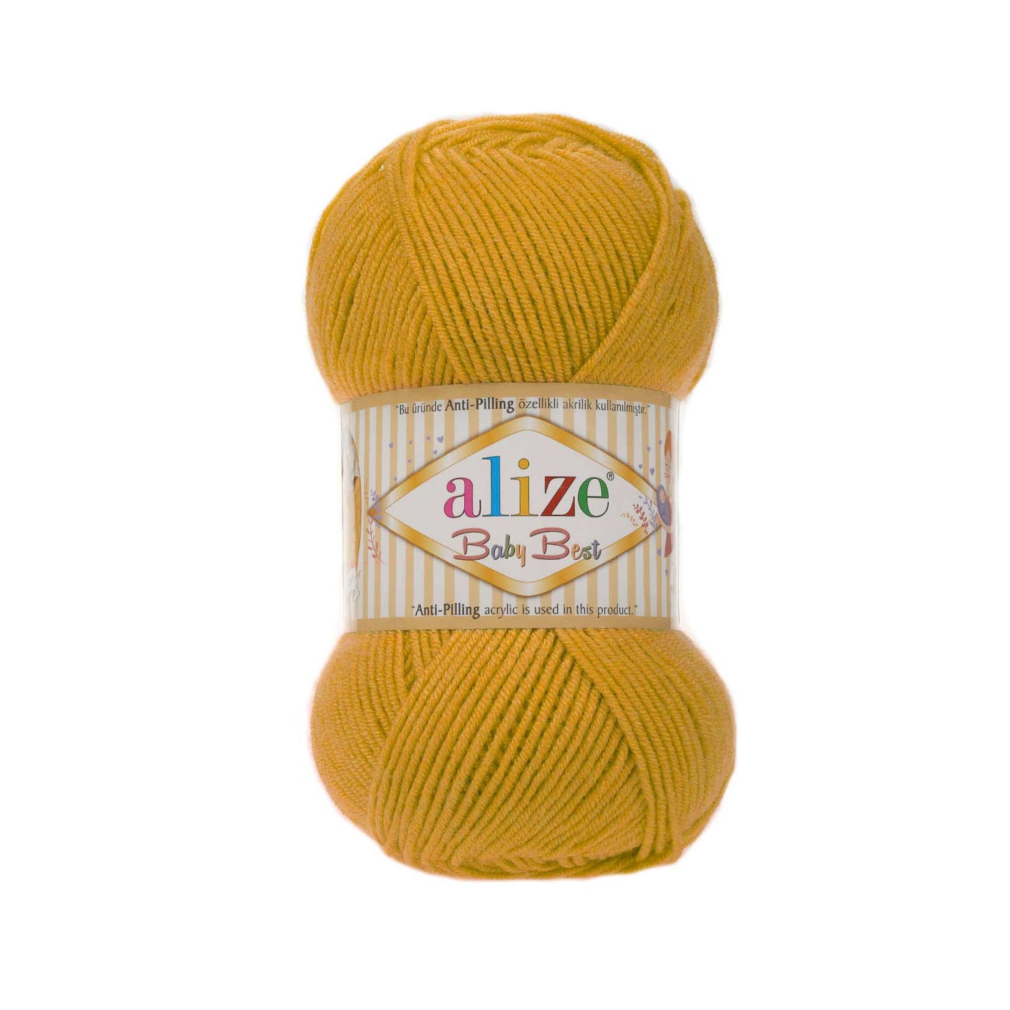 Alize Baby Best Yarn 100g | Soft Bamboo Anti-Pilling Baby Yarn |