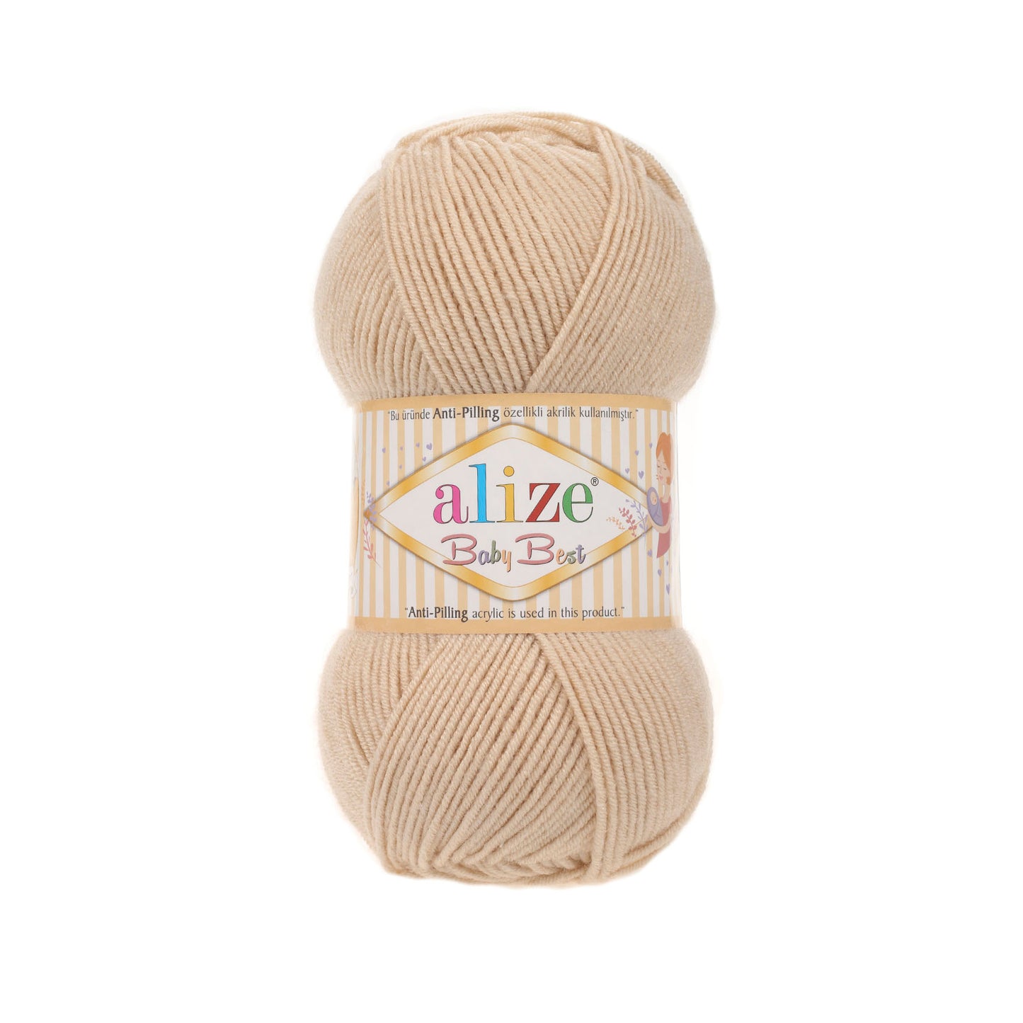Alize Baby Best Yarn 100g | Soft Bamboo Anti-Pilling Baby Yarn |