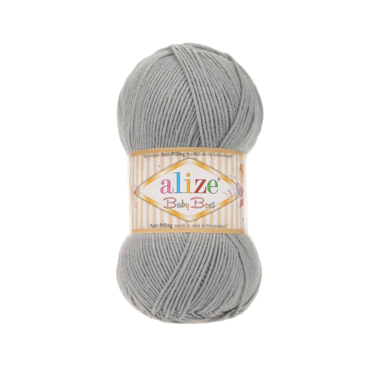 Alize Baby Best Yarn 100g | Soft Bamboo Anti-Pilling Baby Yarn |