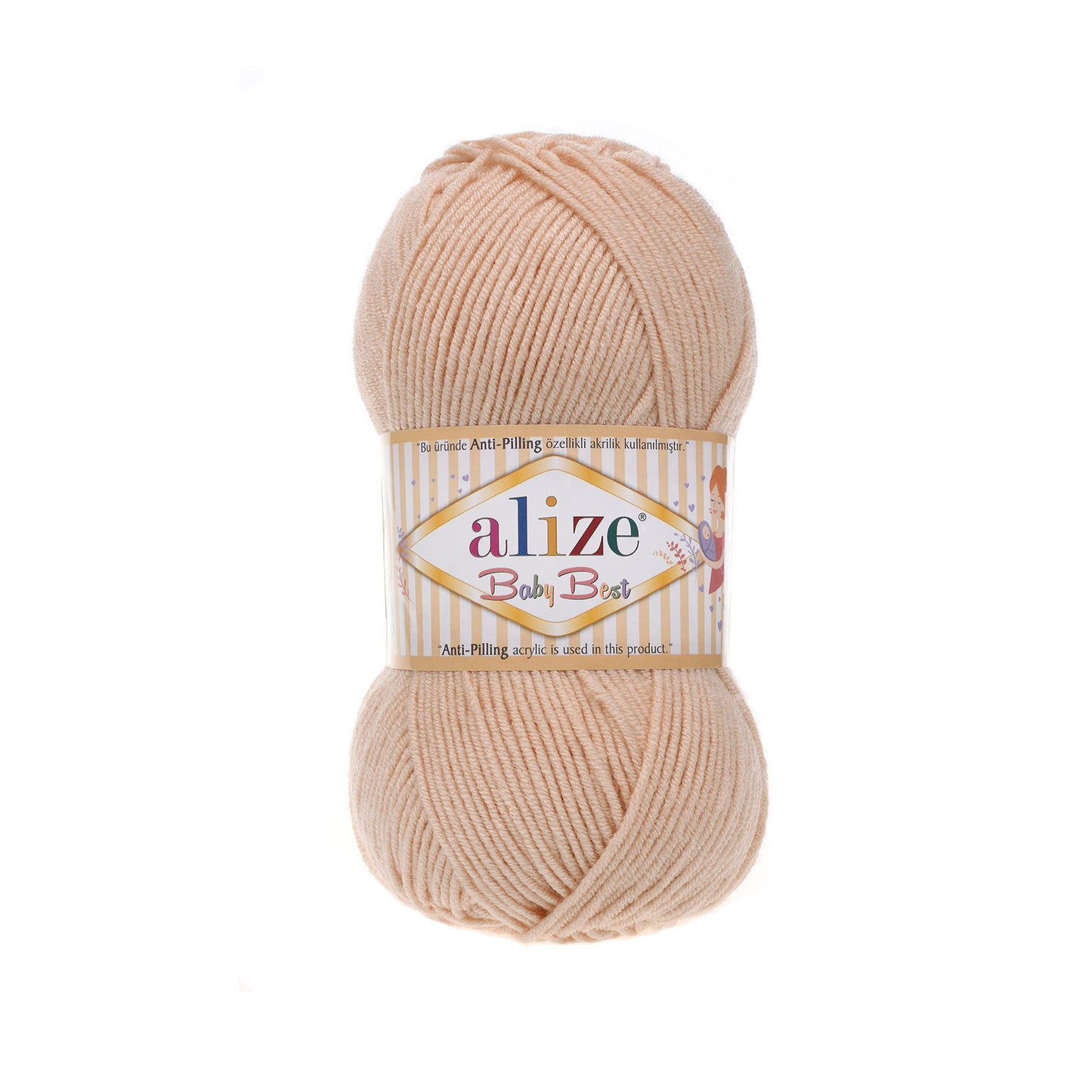 Alize Baby Best Yarn 100g | Soft Bamboo Anti-Pilling Baby Yarn |