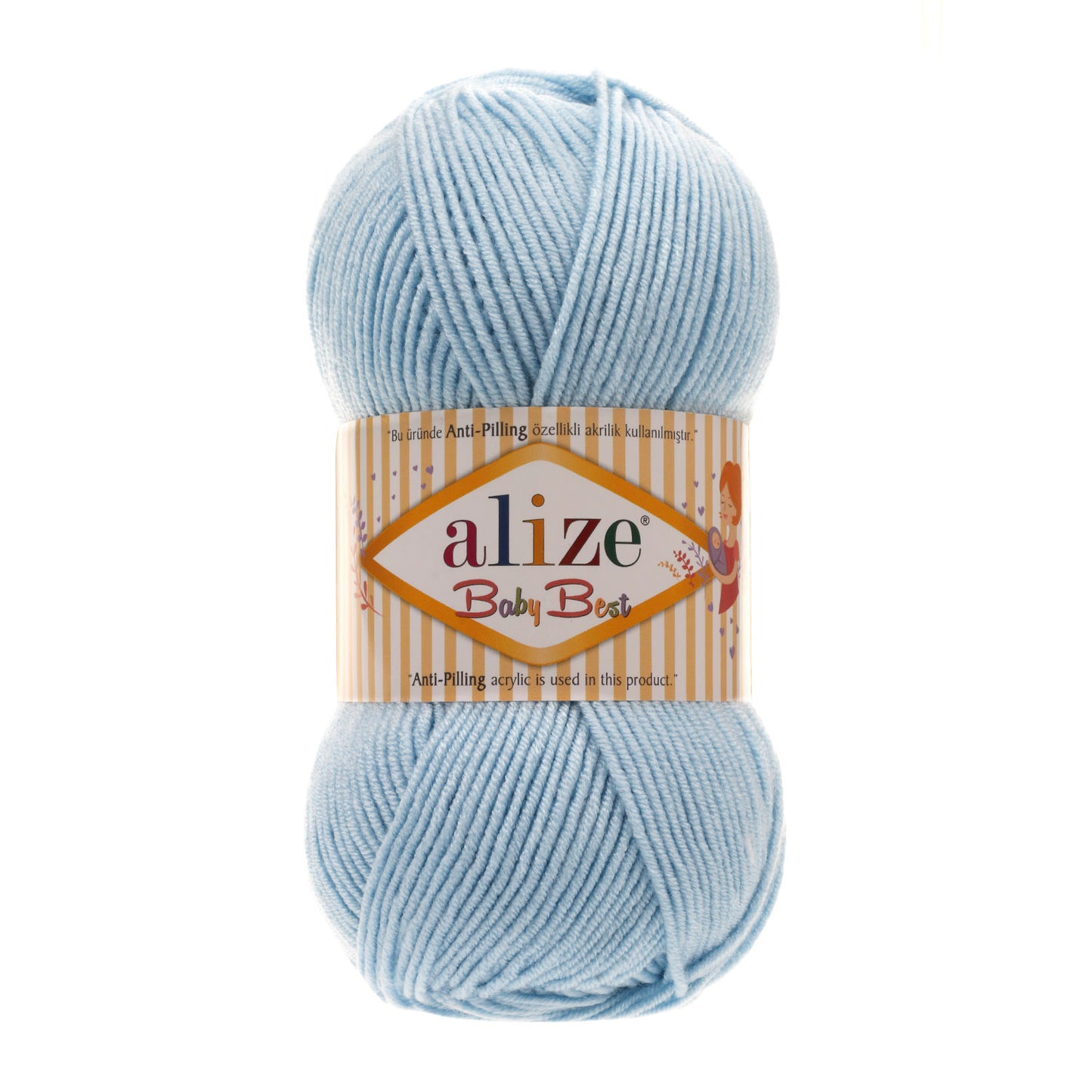 Alize Baby Best Yarn 100g | Soft Bamboo Anti-Pilling Baby Yarn |