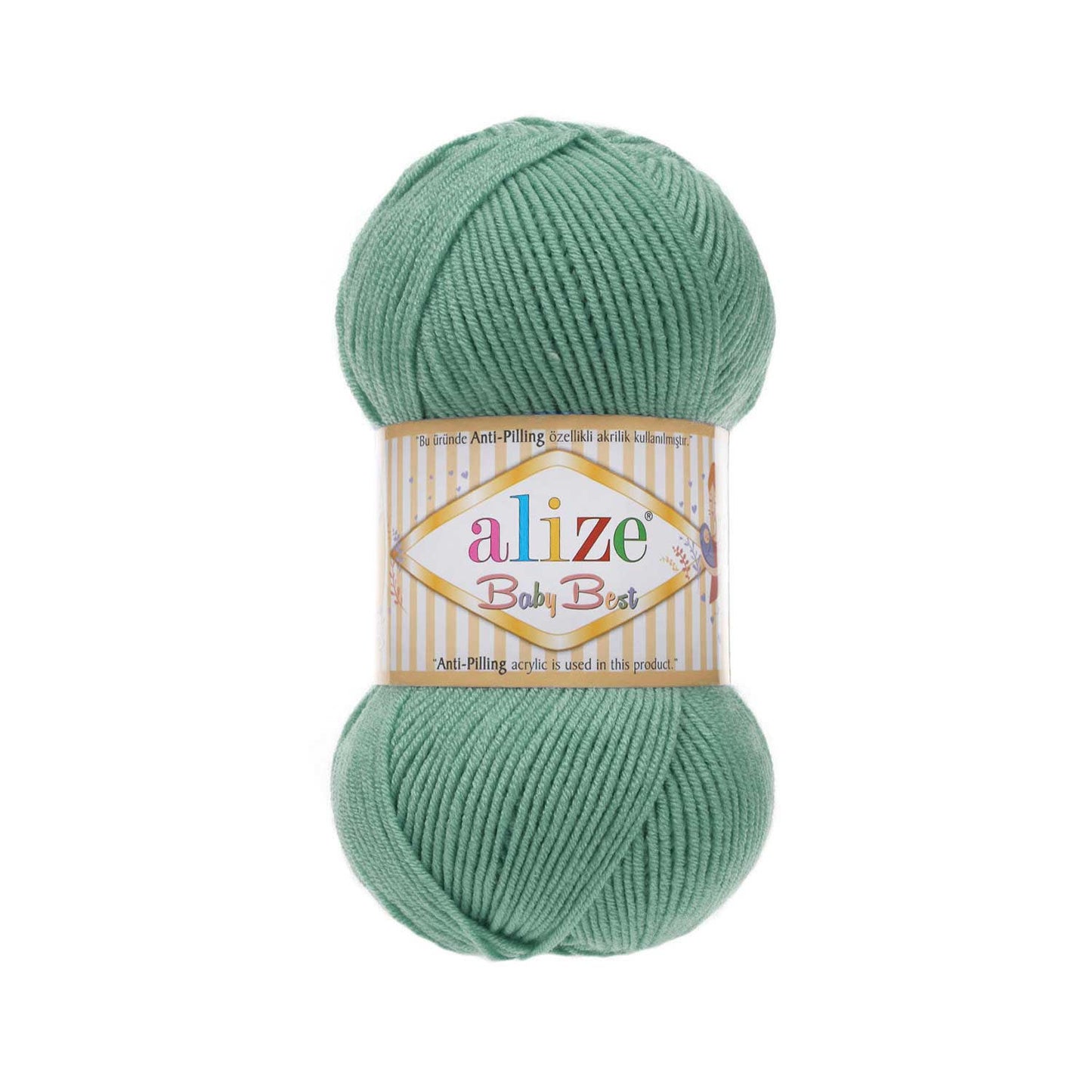 Alize Baby Best Yarn 100g | Soft Bamboo Anti-Pilling Baby Yarn |