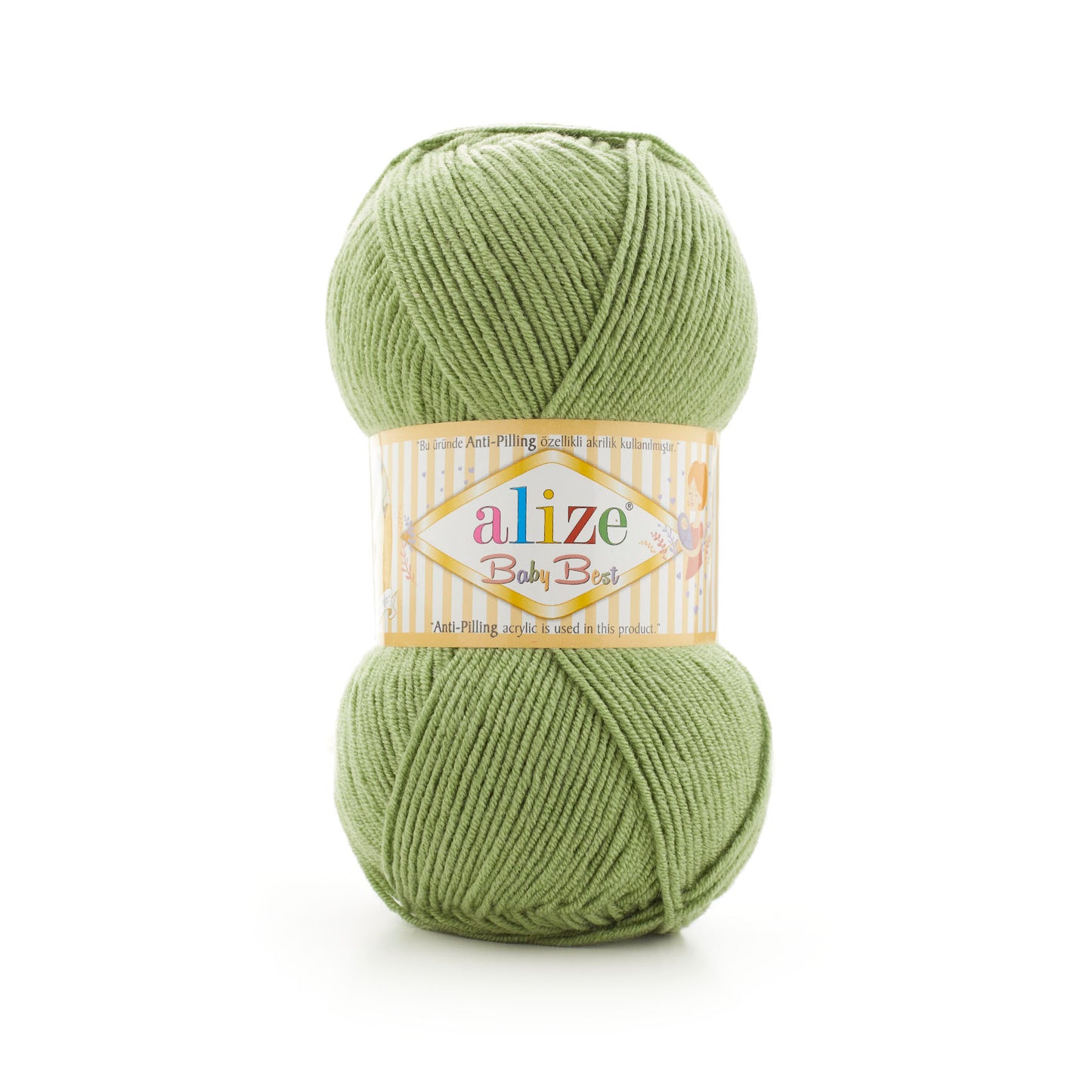 Alize Baby Best Yarn 100g | Soft Bamboo Anti-Pilling Baby Yarn |