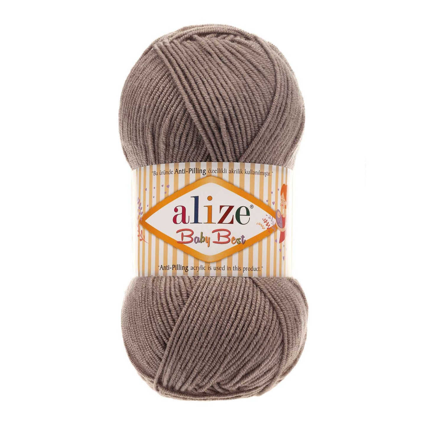 Alize Baby Best Yarn 100g | Soft Bamboo Anti-Pilling Baby Yarn |