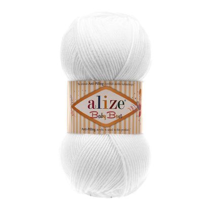 Alize Baby Best Yarn 100g | Soft Bamboo Anti-Pilling Baby Yarn |