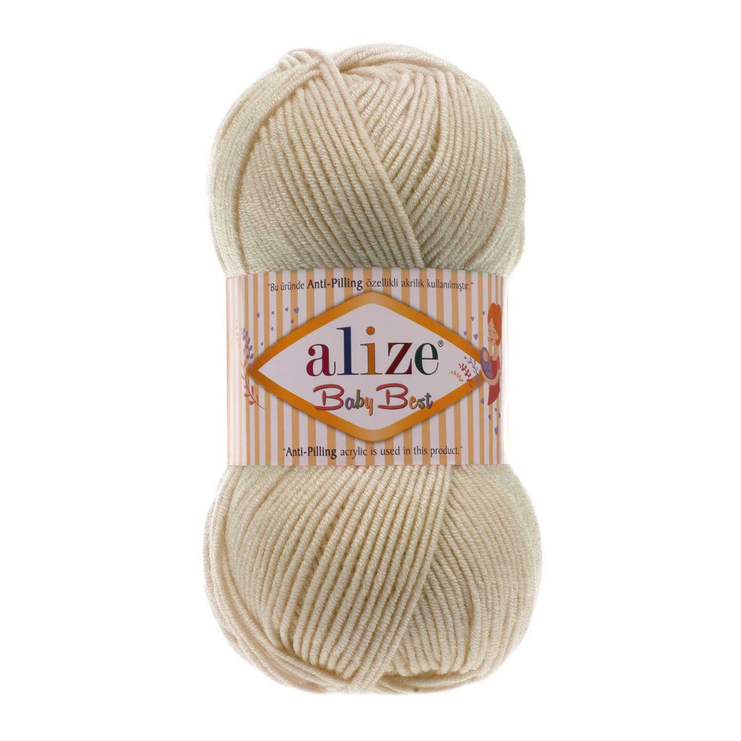 Alize Baby Best Yarn 100g | Soft Bamboo Anti-Pilling Baby Yarn |