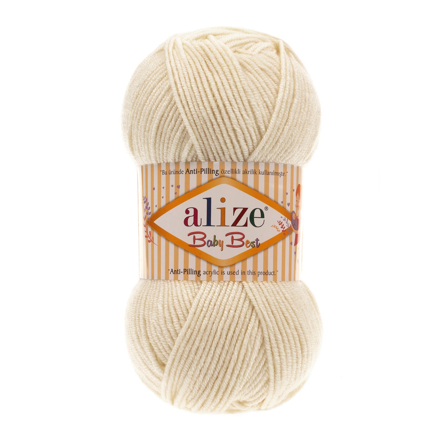 Alize Baby Best Yarn 100g | Soft Bamboo Anti-Pilling Baby Yarn |