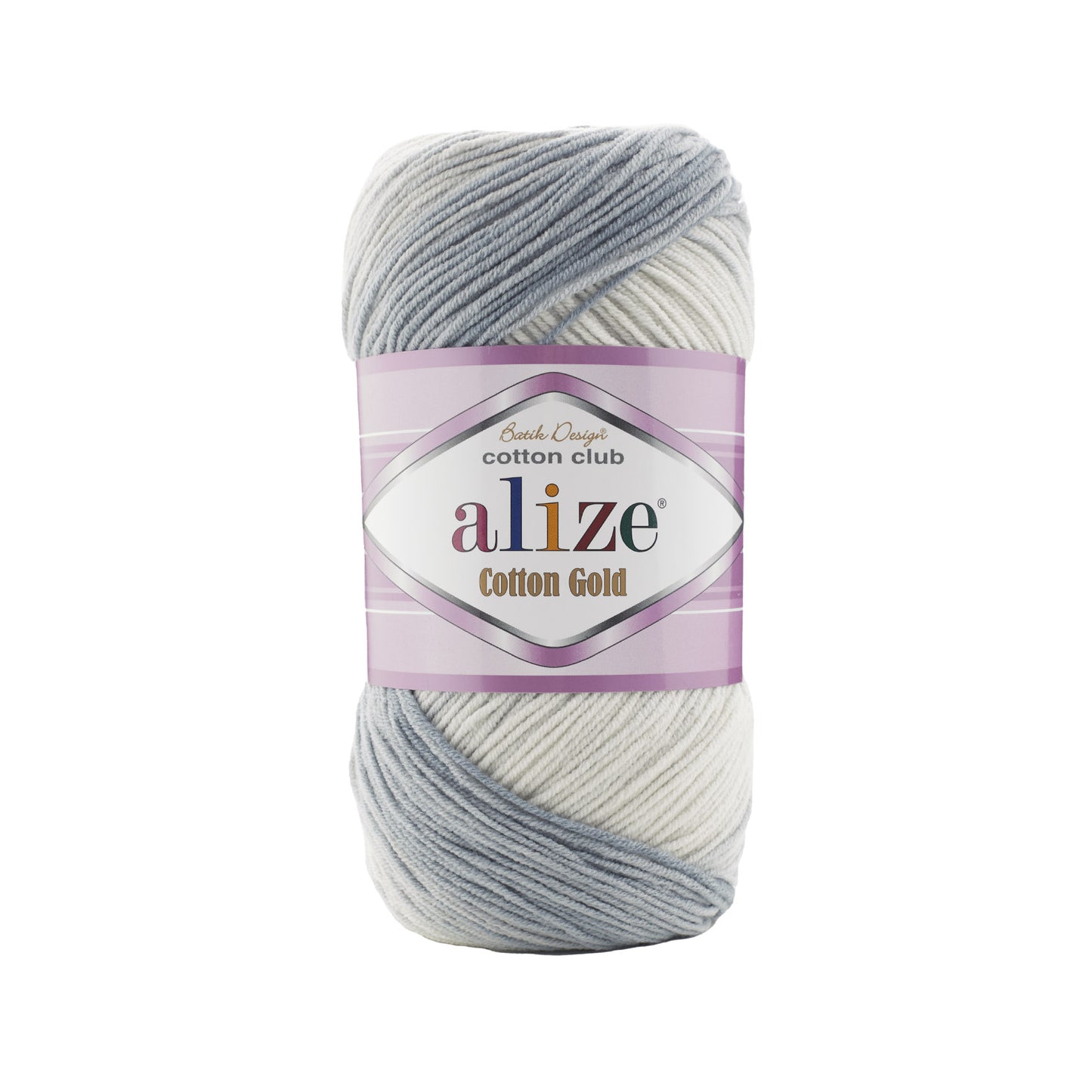 Alize Cotton Gold Batik Yarn – 55% Cotton, 45% Acrylic Knitting & Crochet Yarn (100g)