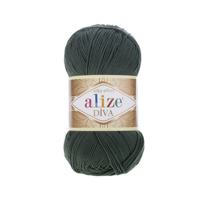 Alize Diva Yarn | 100% Microfiber Acrylic Crochet & Knitting Yarn