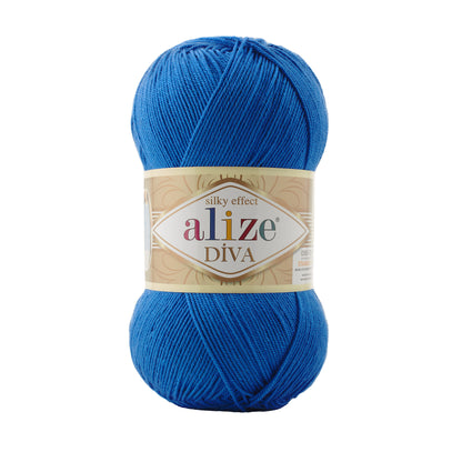 Alize Diva Yarn | 100% Microfiber Acrylic Crochet & Knitting Yarn