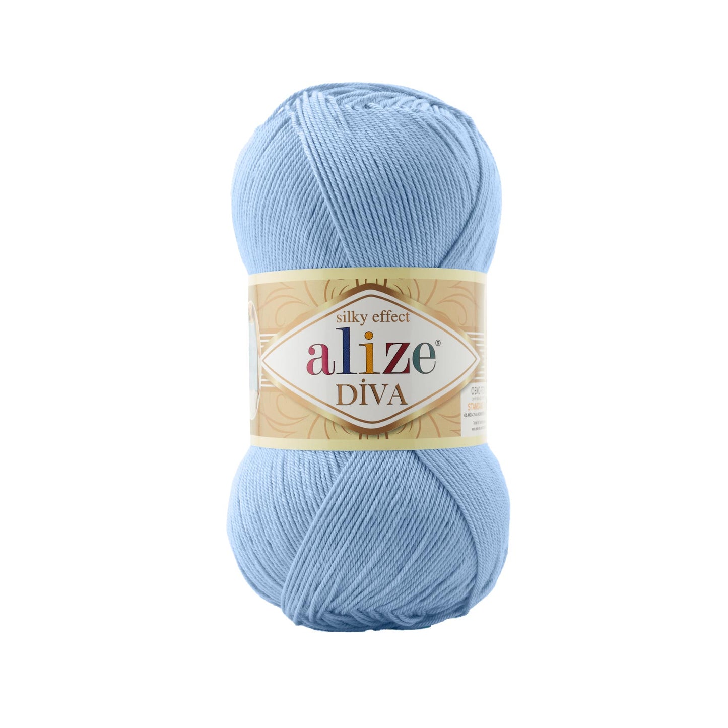 Alize Diva Yarn | 100% Microfiber Acrylic Crochet & Knitting Yarn