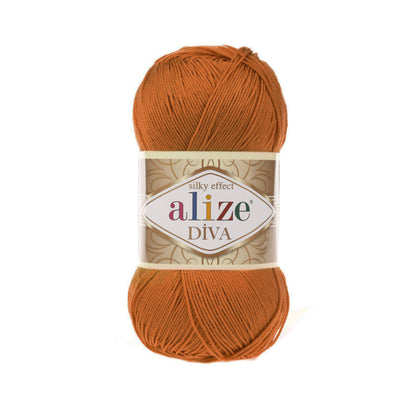 Alize Diva Yarn | 100% Microfiber Acrylic Crochet & Knitting Yarn