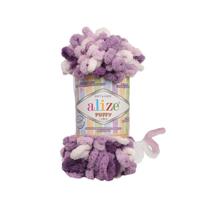 Alize Puffy Color Yarn 100g | Loop Yarn for Finger Knitting & Crochet