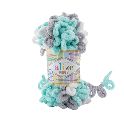 Alize Puffy Color Yarn 100g | Loop Yarn for Finger Knitting & Crochet