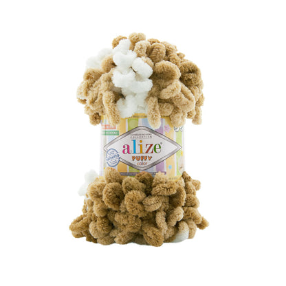 Alize Puffy Color Yarn 100g | Loop Yarn for Finger Knitting & Crochet