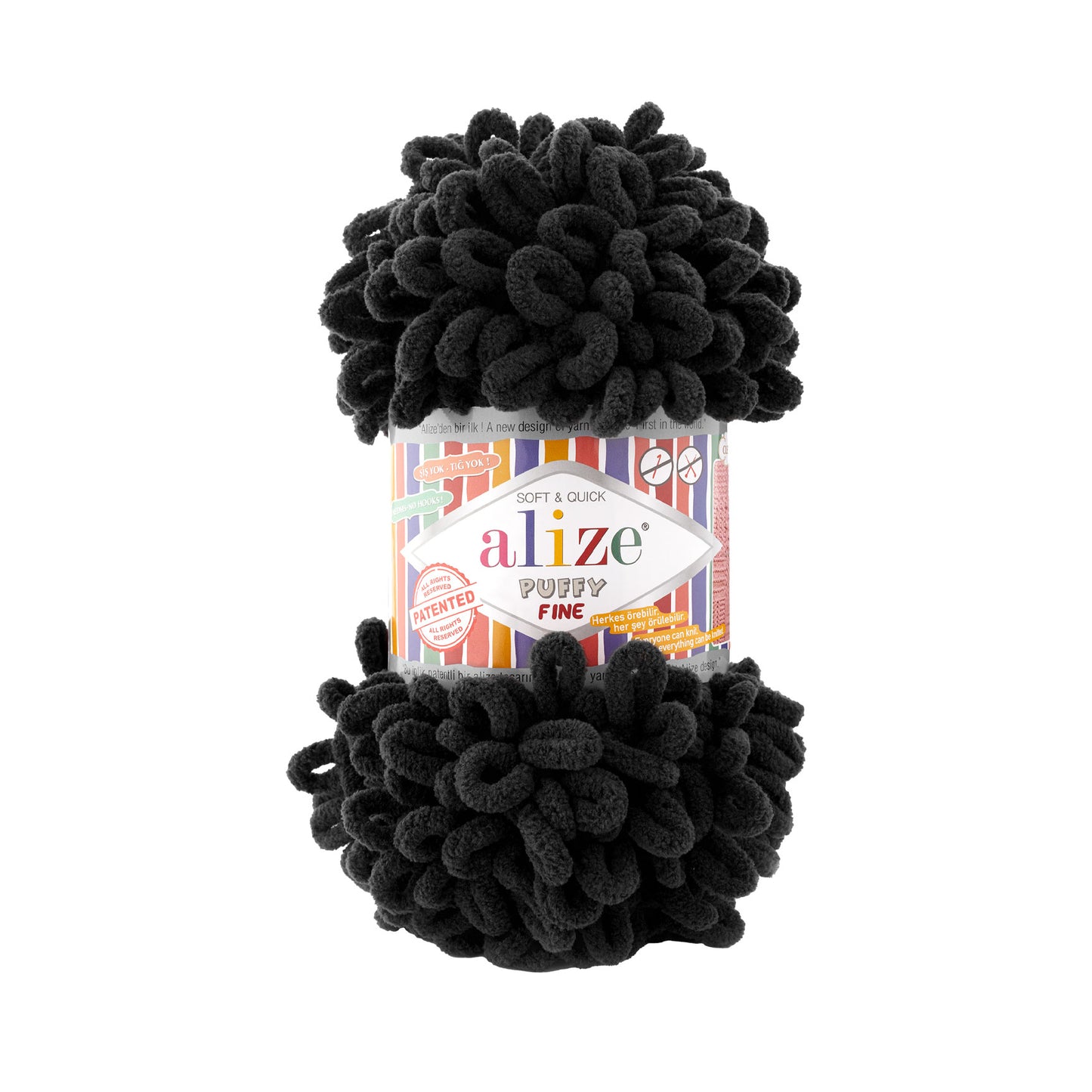 Alize Puffy Fine Loop Yarn | Finger Knitting Yarn