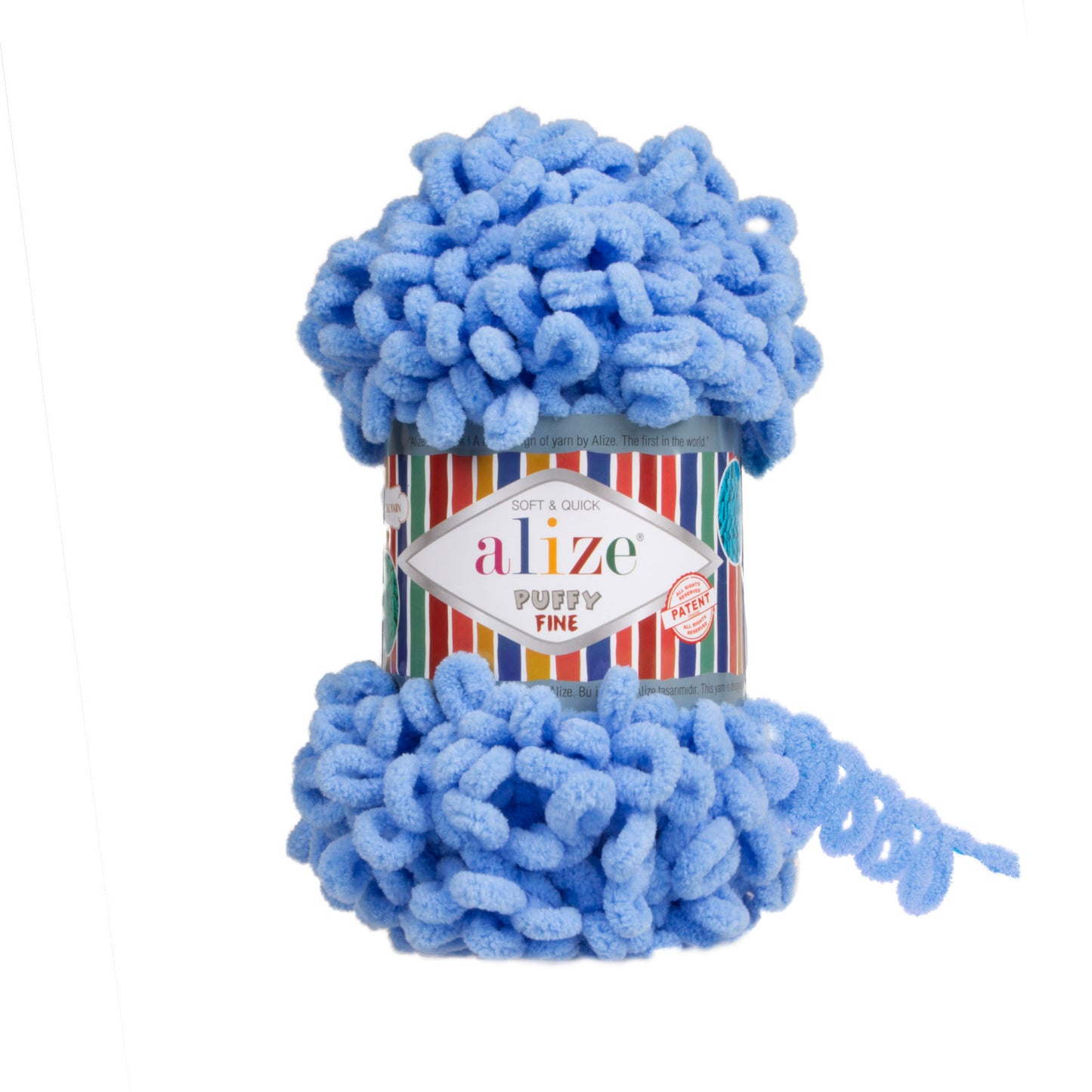 Alize Puffy Fine Loop Yarn | Finger Knitting Yarn
