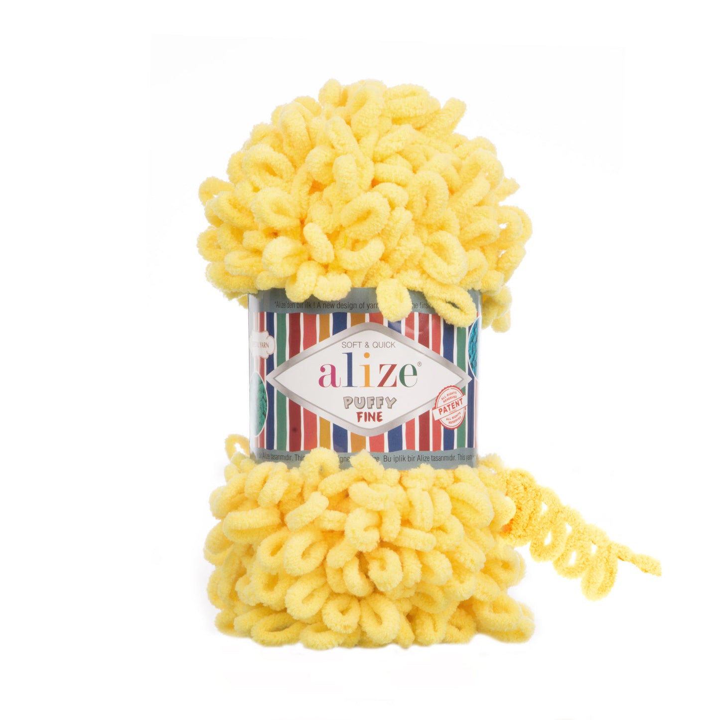 Alize Puffy Fine Loop Yarn | Finger Knitting Yarn