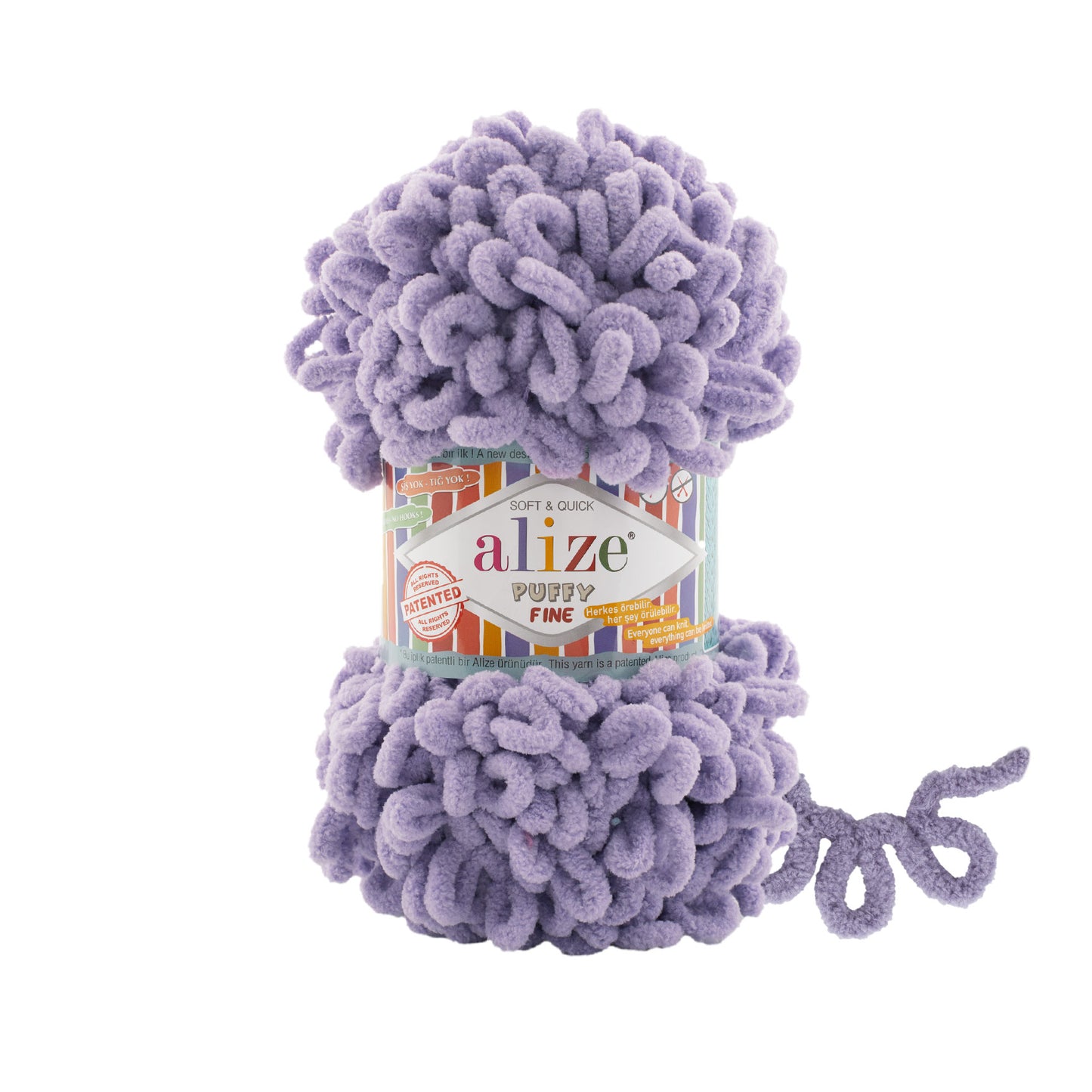 Alize Puffy Fine Loop Yarn | Finger Knitting Yarn