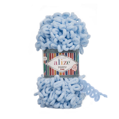 Alize Puffy Fine Loop Yarn | Finger Knitting Yarn