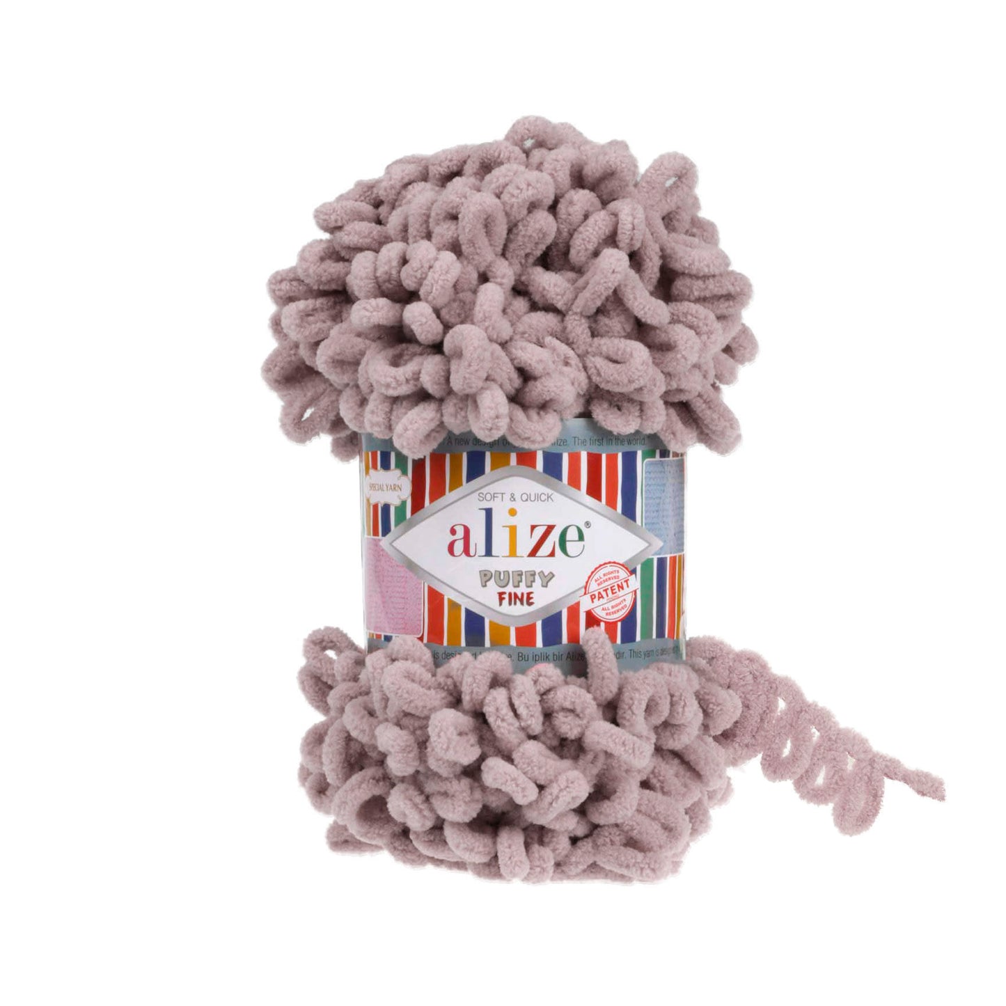 Alize Puffy Fine Loop Yarn | Finger Knitting Yarn