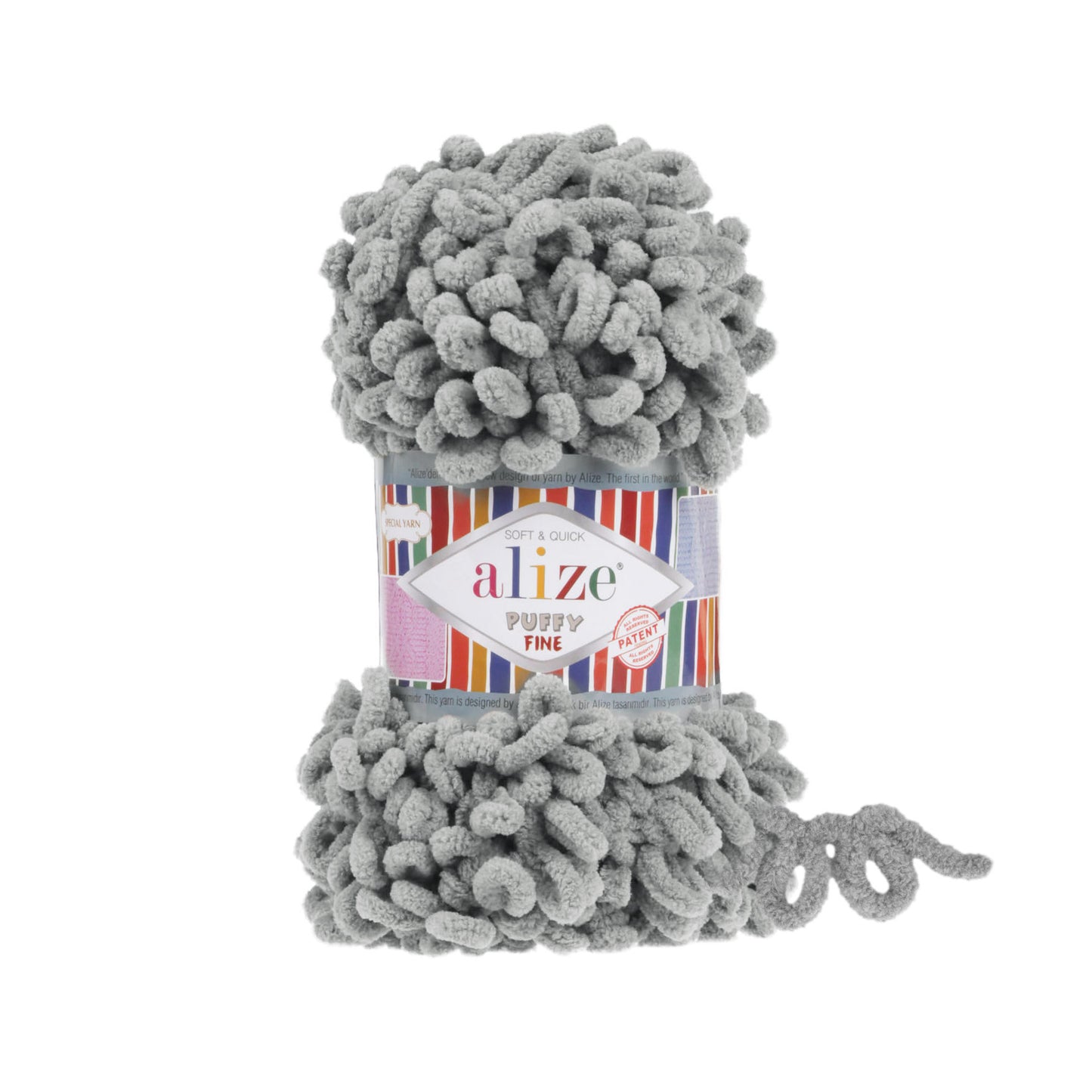 Alize Puffy Fine Loop Yarn | Finger Knitting Yarn