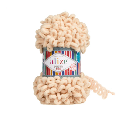 Alize Puffy Fine Loop Yarn | Finger Knitting Yarn