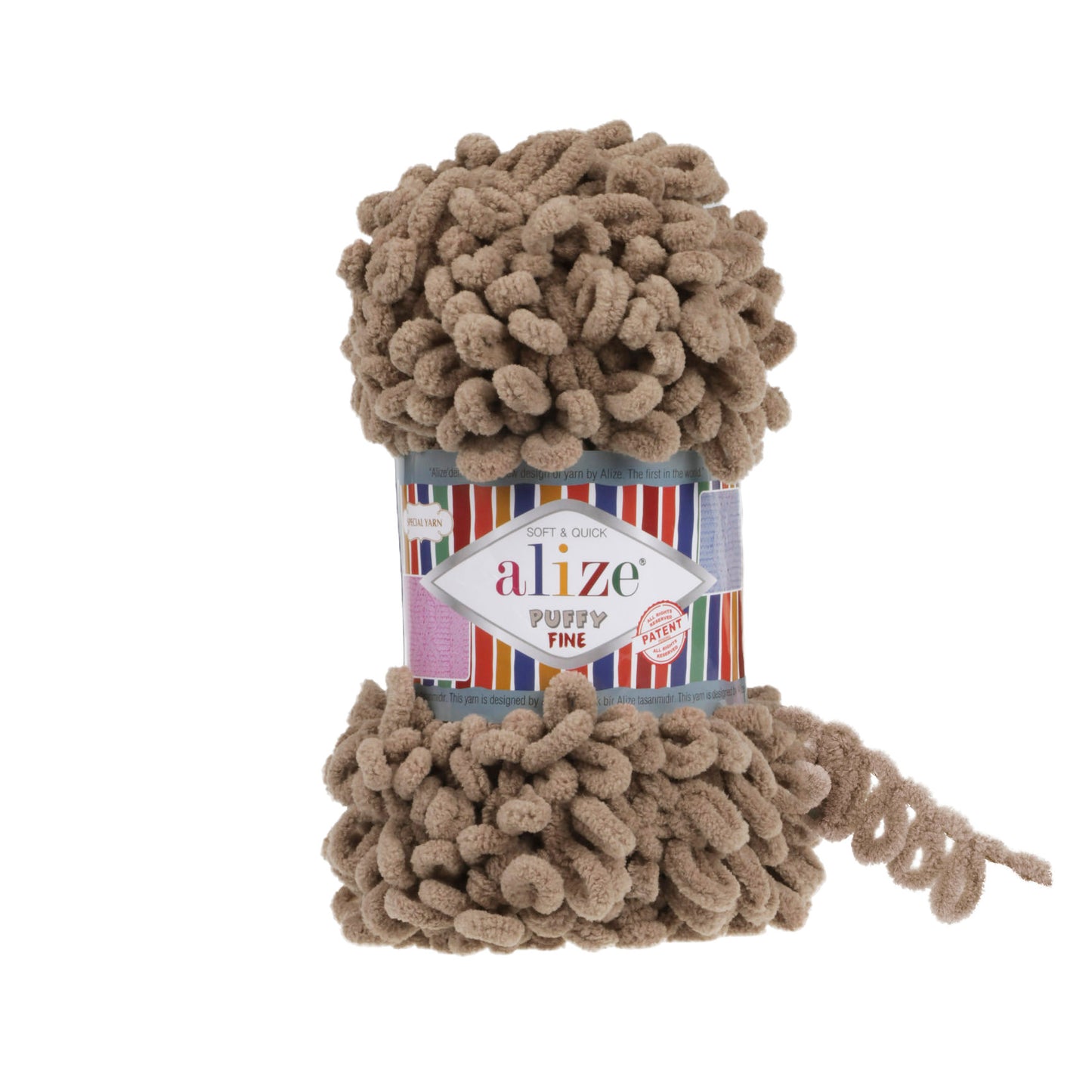 Alize Puffy Fine Loop Yarn | Finger Knitting Yarn
