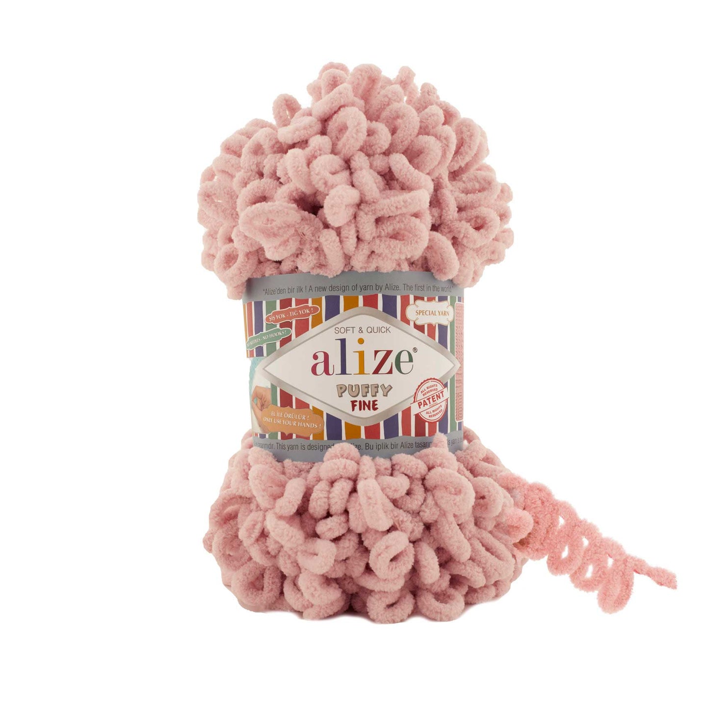 Alize Puffy Fine Loop Yarn | Finger Knitting Yarn