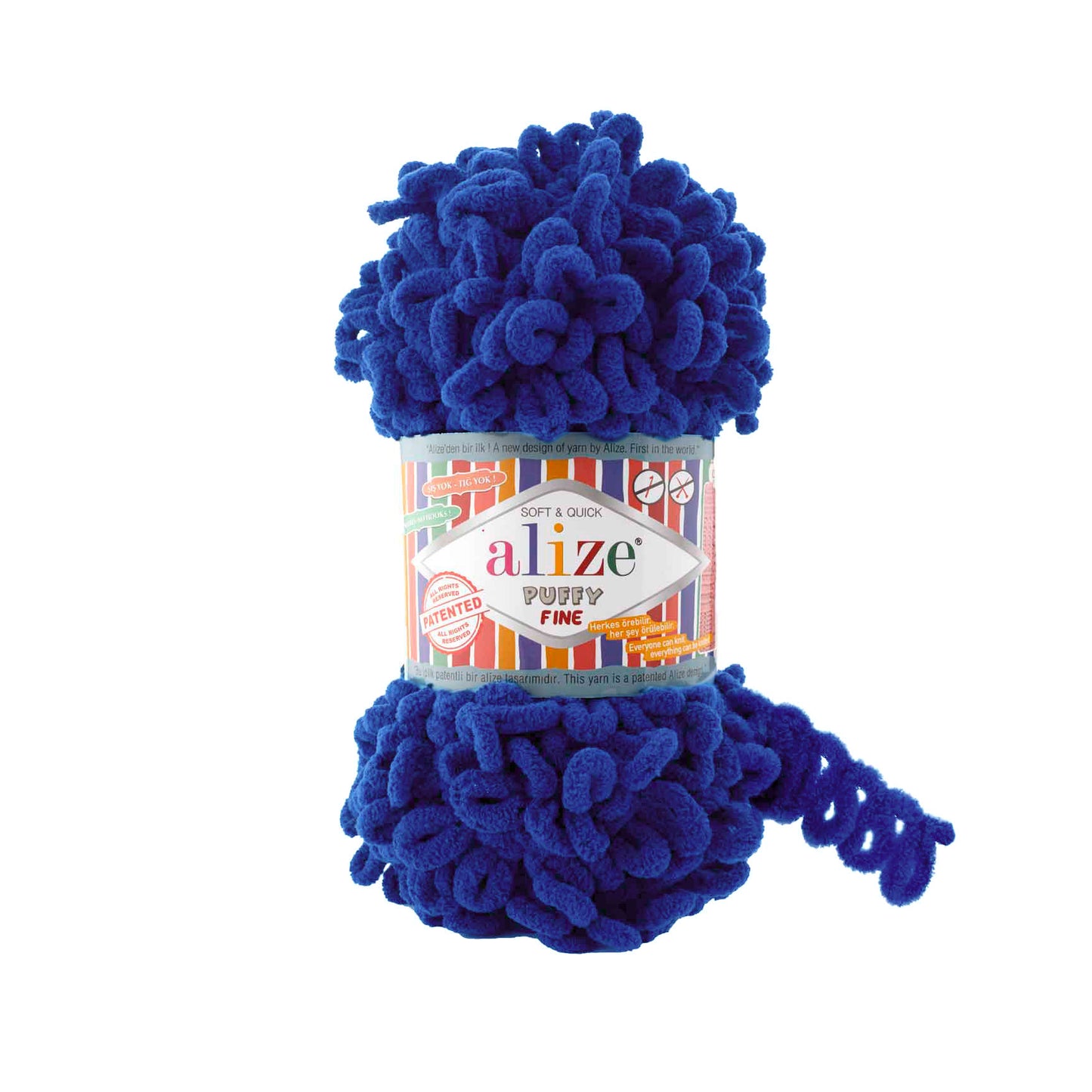 Alize Puffy Fine Loop Yarn | Finger Knitting Yarn