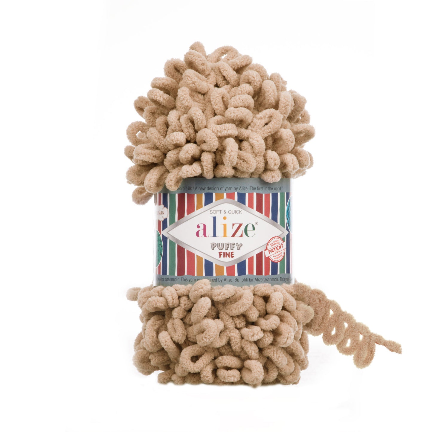 Alize Puffy Fine Loop Yarn | Finger Knitting Yarn