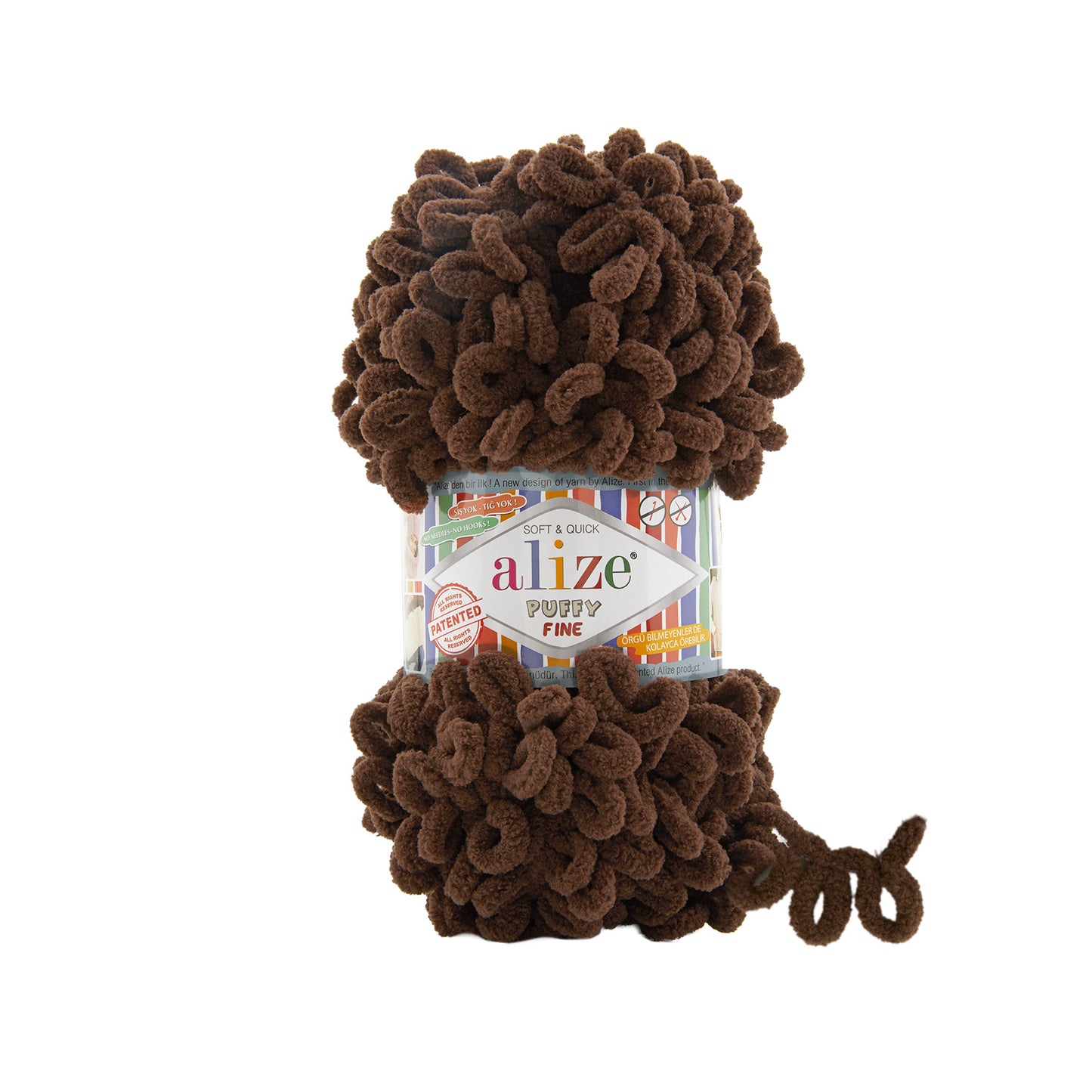 Alize Puffy Fine Loop Yarn | Finger Knitting Yarn