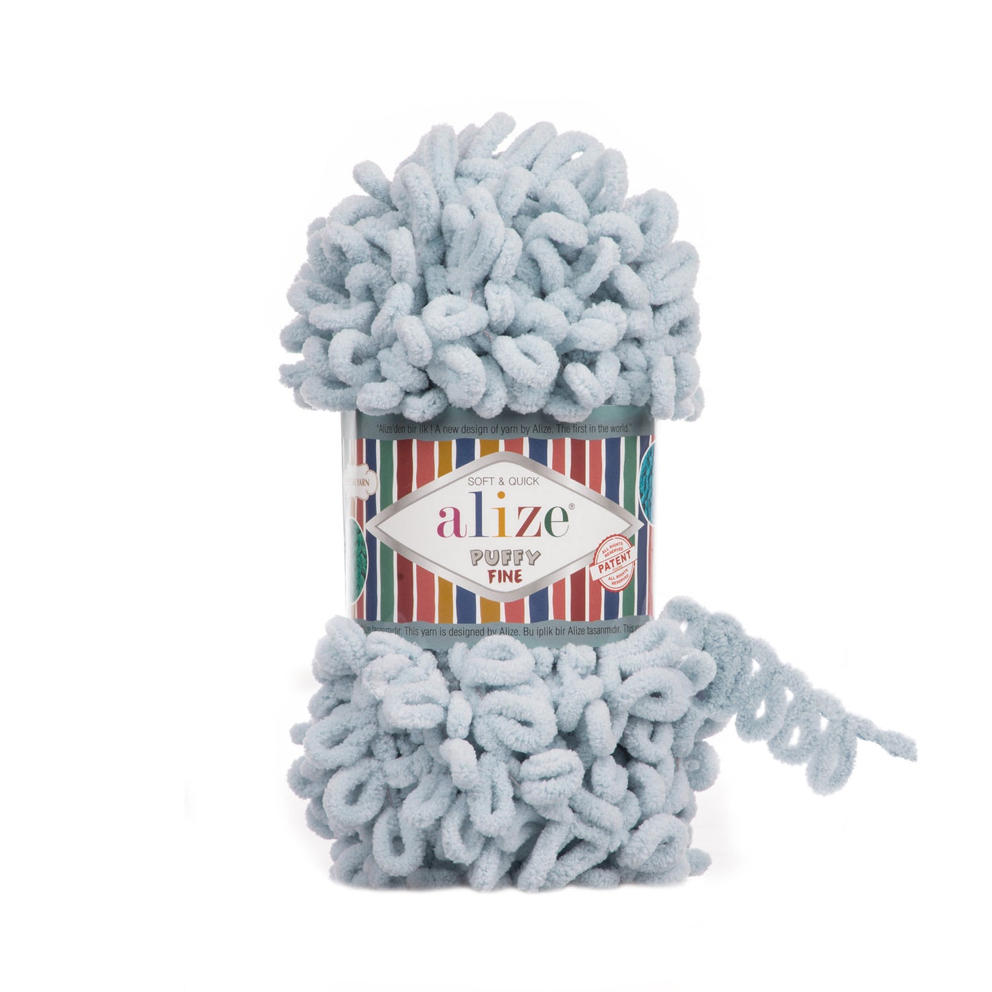 Alize Puffy Fine Loop Yarn | Finger Knitting Yarn