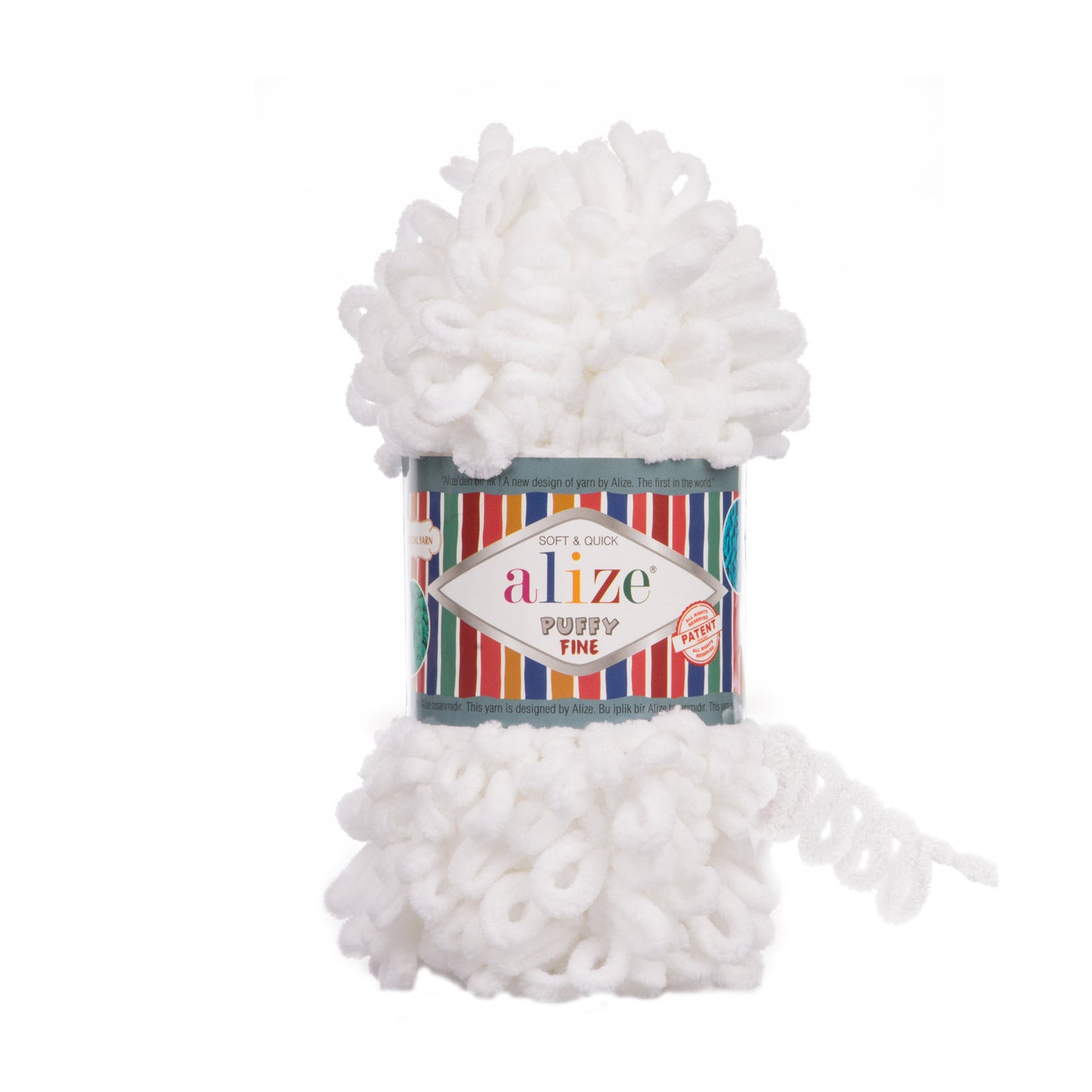 Alize Puffy Fine Loop Yarn | Finger Knitting Yarn