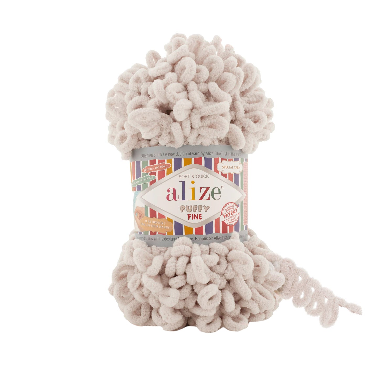 Alize Puffy Fine Loop Yarn | Finger Knitting Yarn