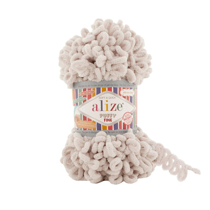 Alize Puffy Fine Loop Yarn | Finger Knitting Yarn