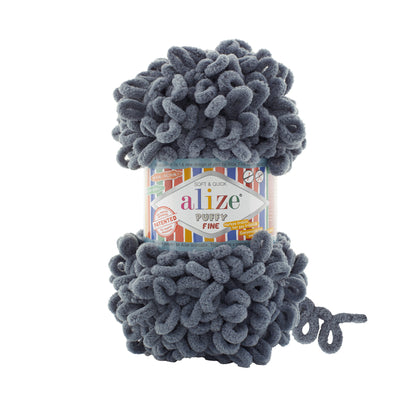 Alize Puffy Fine Loop Yarn | Finger Knitting Yarn