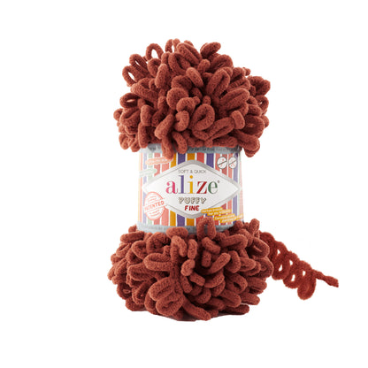 Alize Puffy Fine Loop Yarn | Finger Knitting Yarn