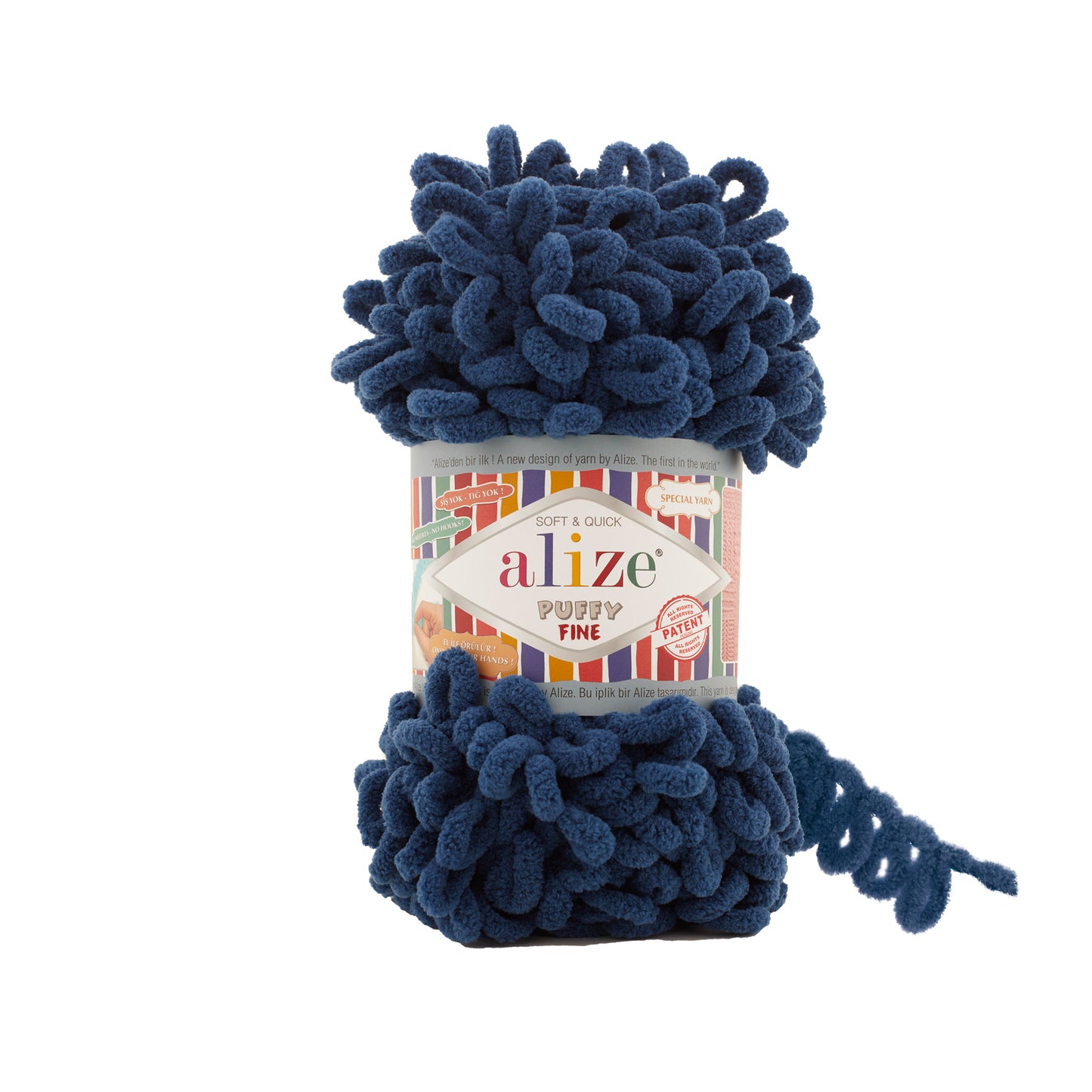 Alize Puffy Fine Loop Yarn | Finger Knitting Yarn
