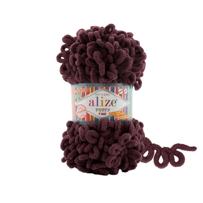 Alize Puffy Fine Loop Yarn | Finger Knitting Yarn