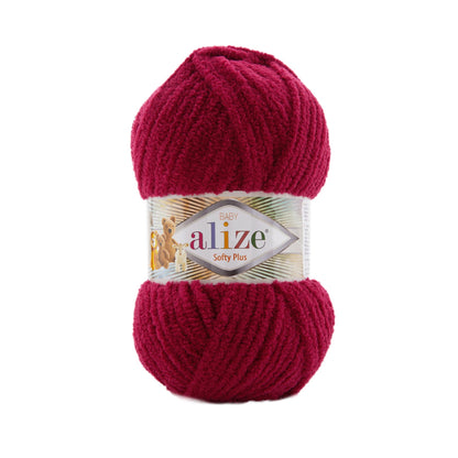 Alize Softy Plus Yarn perfect for baby blankets, plush toys, garments, scarves, crochet, and knitting projects